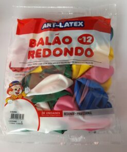 Balão 12" c/ 24und - Art Látex